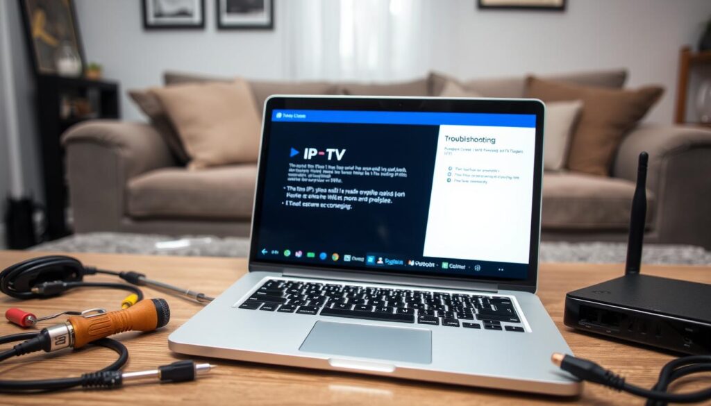 IPTV sur un ordinateur portable