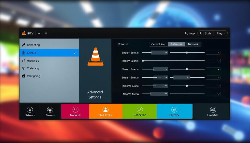 options avancées VLC IPTV